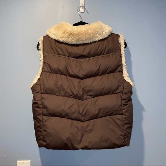 Big Chill Brown Winter Warm Vest Size Large - Picture 6 of 6
